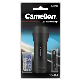 CAMELION CT4004 9LED Aluminium Taschenlampe inkl. 3 x R03...