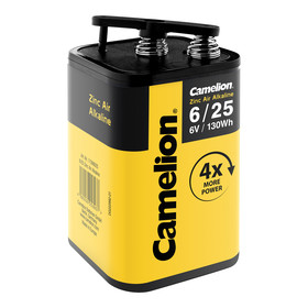 CAMELION Zink-Luft-Alkaline 6V 4LR25 Blockbatterie
