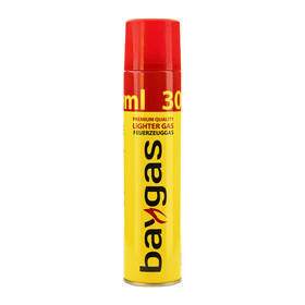 Baygas Feuerzeuggas 300ml inklusive 4 Aufstze