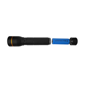 ARCAS Wiederaufladbare Taschenlampe 20W black