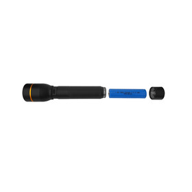 ARCAS Rechargeable flashlight 10W black