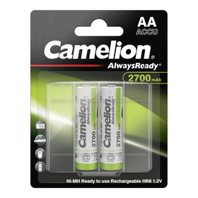 CAMELION NI-MH Always Ready HR6 / AA / 2700mAh / BP2
