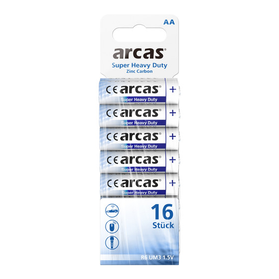 ARCAS R6 / AA / Mignon / 1,5V - SP16 Shrink
