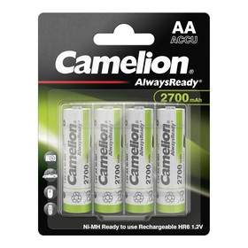 CAMELION NI-MH Always Ready HR6 / AA / 2700mAh / BP4