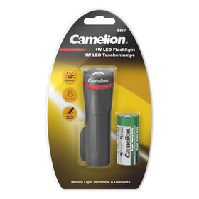 CAMELION S817-DB- 1 Watt Zoom LED Kunststoff Taschenlampe