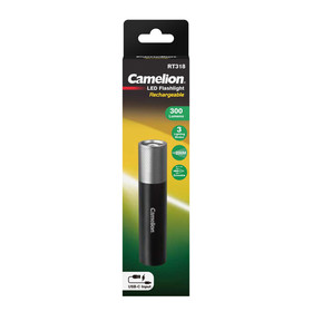 CAMELION RT318-CBH- Rechargeable flashlight 3W black