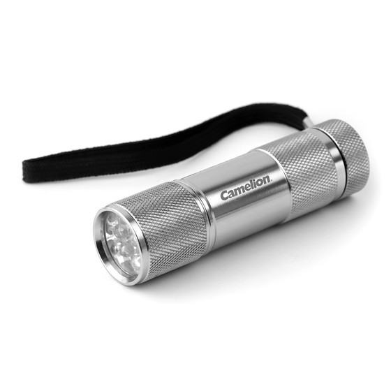 CAMELION 9 LED Aluminum Flashlight silver