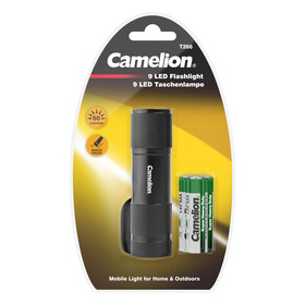 CAMELION T266-DB-BLK_9-LED Taschenlampe schwarz