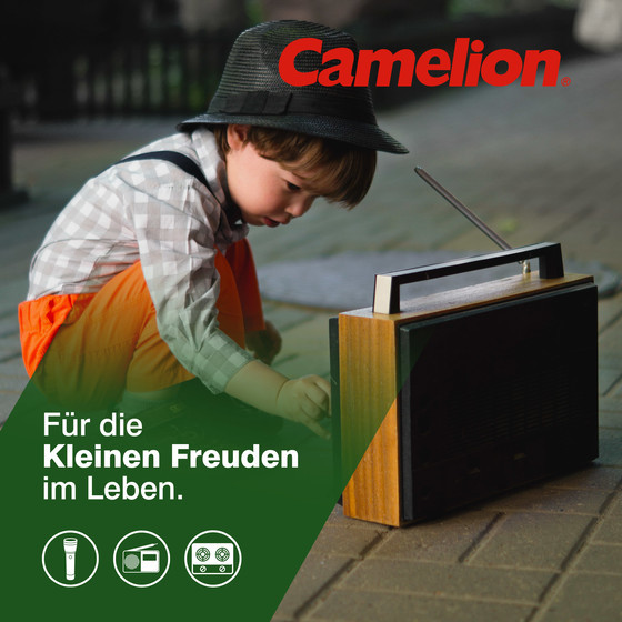 CAMELION R20 / D / Gr�n / BP4