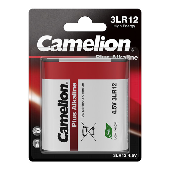 CAMELION Plus Alkaline 3LR12 / Flachbatterie / 4,5 Volt / BP1