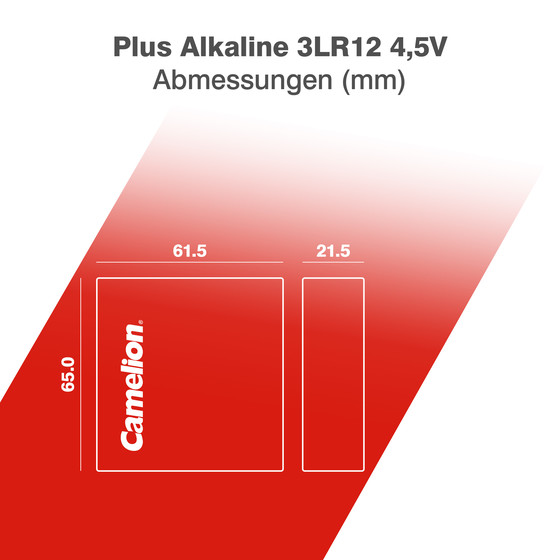 CAMELION Plus ALKALINE 3LR12 BP1