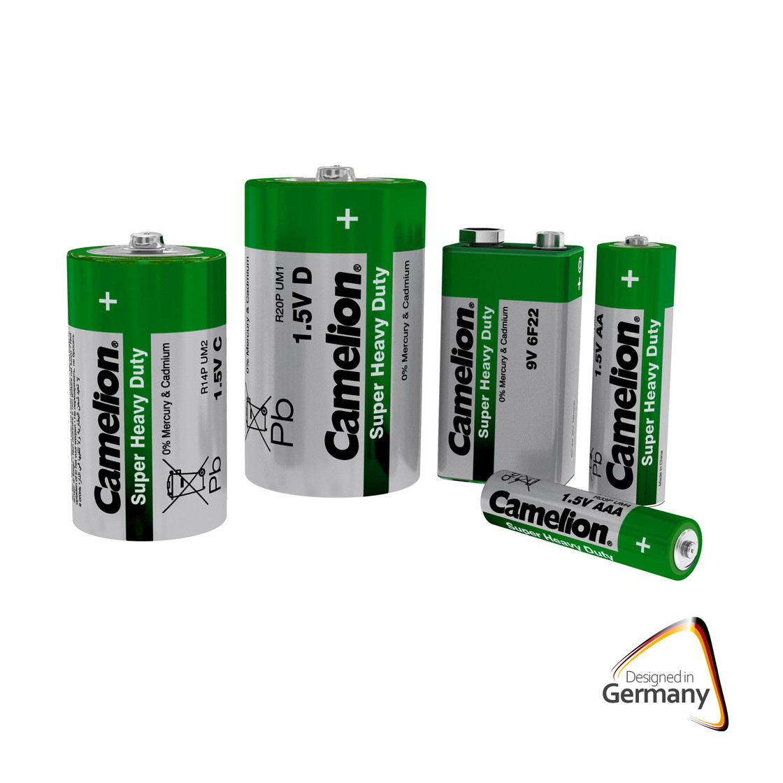6F22, Super Heavy Duty (green), Primary Batteries, Products
