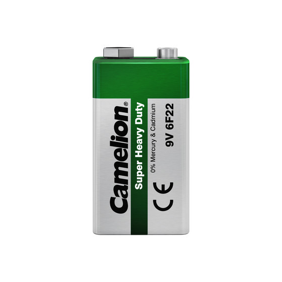 CAMELION Super Heavy Duty Green 9V Block / 6F22
SP1