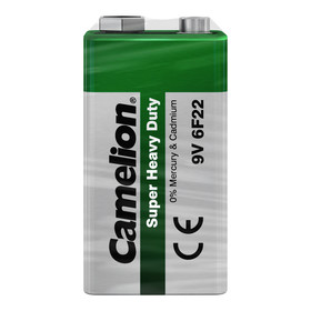 CAMELION 6F22 / 9 Volt Block / Grün / SP1