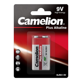 CAMELION Plus Alkaline 6LR61 / 9 Volt Block / BP1