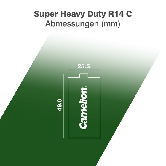 CAMELION Super Heavy Duty Green C/R14
SP2
