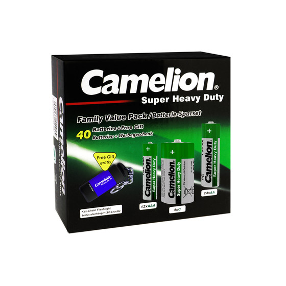 CAMELION Super Heavy Duty FPG-GB40 40pcs Box