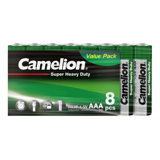 CAMELION Super Heavy Duty Green AAA/R03
SP8