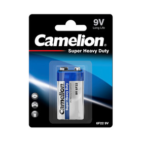 CAMELION 6F22 / 9 Volt Block / Blau / BP1