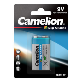 CAMELION Digi Alkaline 6LR61 (6LF22) / 9 Volt Block / BP1
