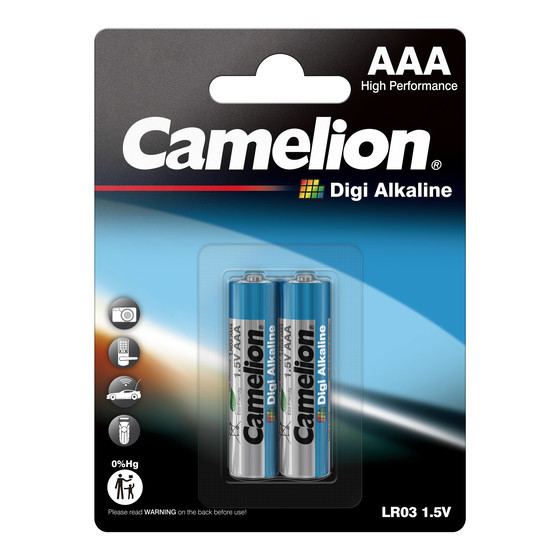 CAMELION Digi Alkaline LR03 / Mikro / BP2