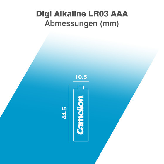 CAMELION Digi Alkaline LR03 / Mikro / BP2
