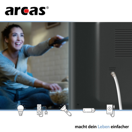 ARCAS SAT- KABEL (HDTV)/ 10m