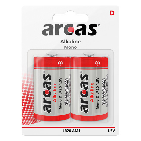 ARCAS LR20 / D / Mono / 1,5V - BP2