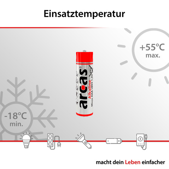 ARCAS
Alkaline LR03 / AAA
BP4