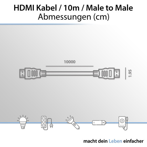 ARCAS HDMI cable 10m