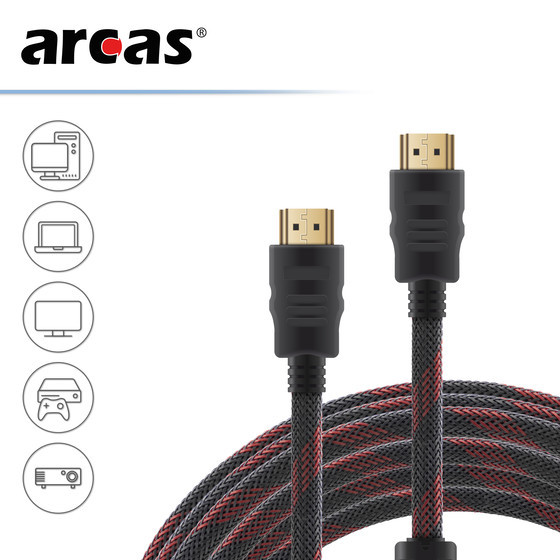 ARCAS HDMI Kabel / 10m / Typ: Male to Male / 19 Pin