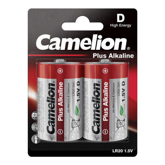 CAMELION Plus Alkaline LR20 / D / BP2