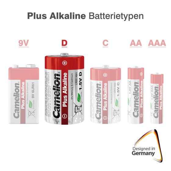 CAMELION Plus Alkaline LR20 / D / BP2