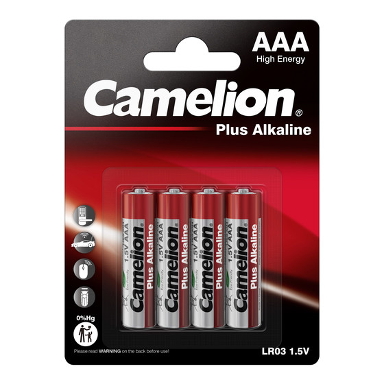 CAMELION Plus Alkaline LR03 / AAA  /  BP4