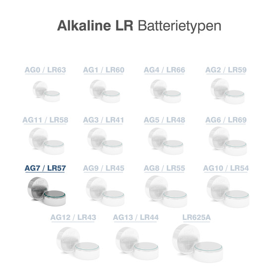 CAMELION Alkaline AG7 / LR57 / LR927 / 395 / BP10