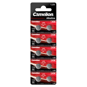 CAMELION Alkaline AG8 / LR55 / LR1121 / 391 / BP10