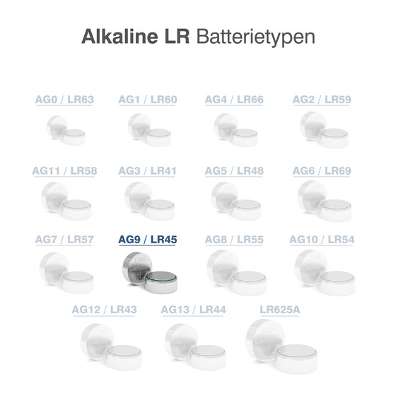 CAMELION Alkaline AG9 / LR45 / LR936 / 394 / BP10
