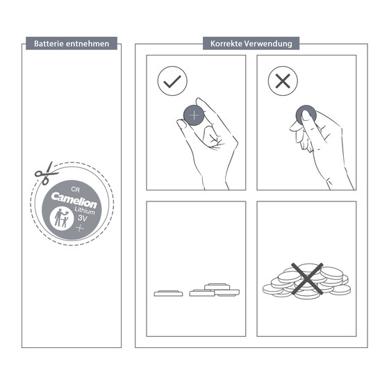 CAMELION CR1216 Lithium Button cell
BP1