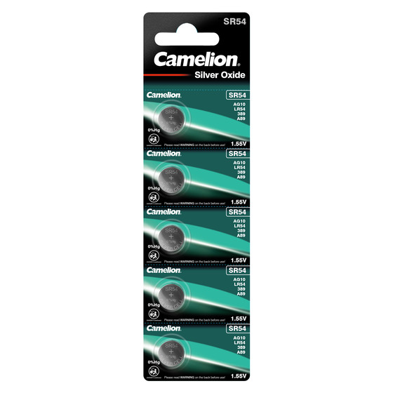 CAMELION Silber Oxid SR54 / G10 / 389 / BP5