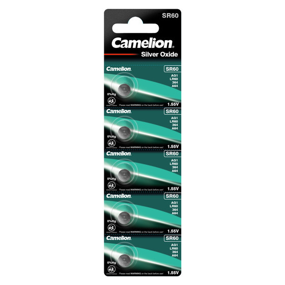 CAMELION SR60 Silver Oxide Button cell
BP5