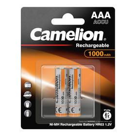 CAMELION NI-MH HR03 / AAA / 1000mAh / 1,2V / BP2