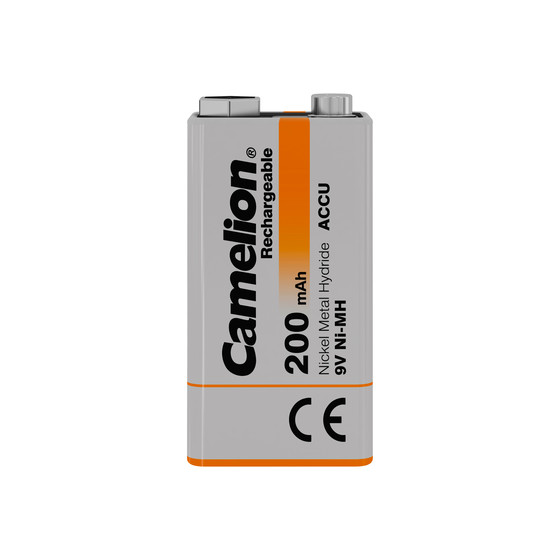 CAMELION NI-MH HR6F22 / 9-Volt / 200mAh / BP1