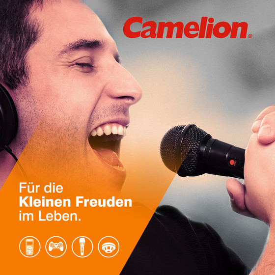 CAMELION NI-MH HR6F22 / 9-Volt / 200mAh / BP1