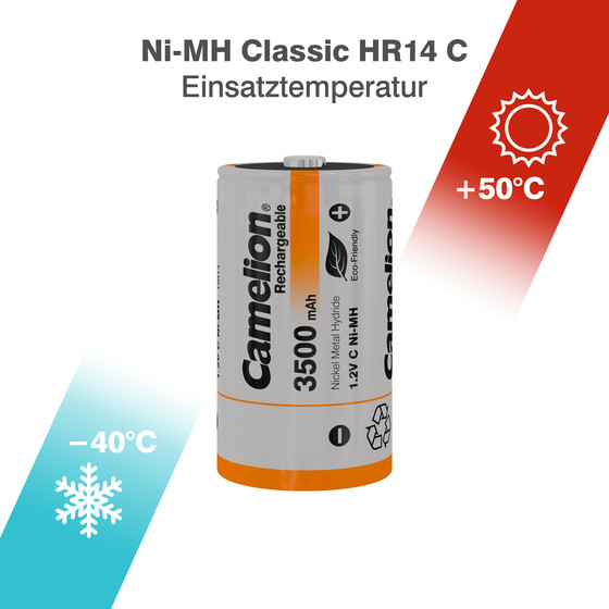 CAMELION Ni-MH HR14 C 3500mA
BP2