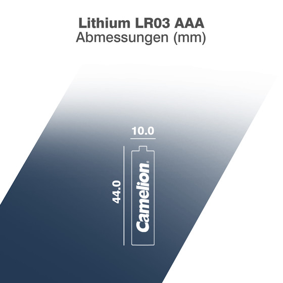 CAMELION Lithium FR03 / AAA / BP2