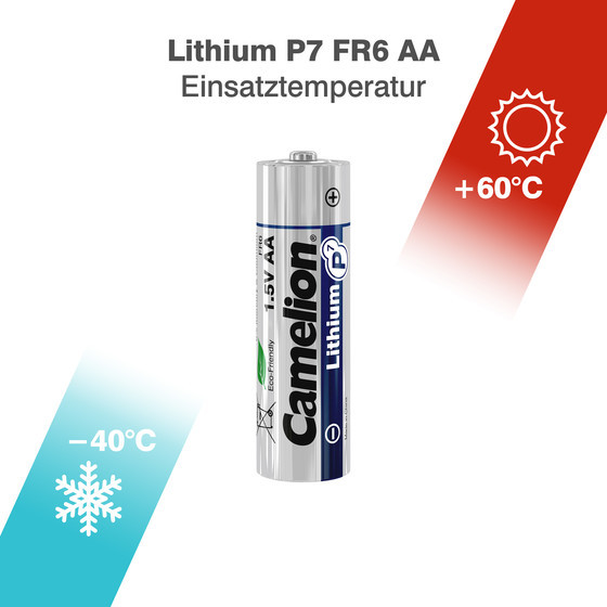 CAMELION Lithium AA/FR6 BP2