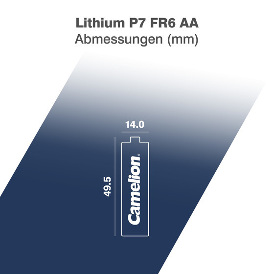 CAMELION Lithium AA/FR6 BP2