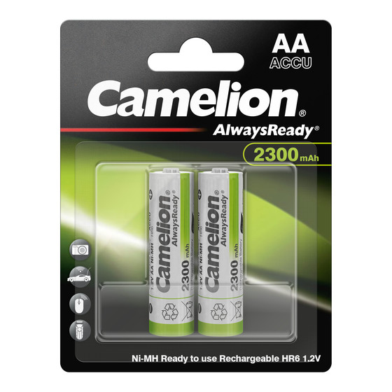 CAMELION Ni-MH Always Ready HR6 AA 2300mA
BP2