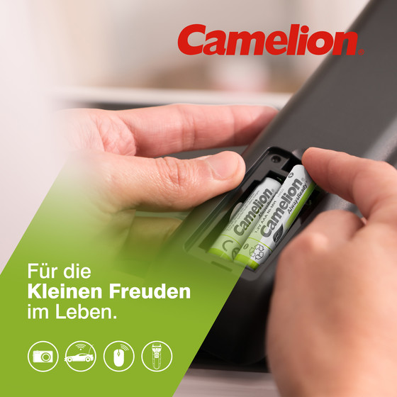 CAMELION NI-MH Always Ready HR03 / AAA / 800mAh / BP4