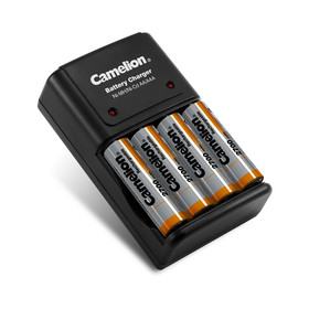 CAMELION Schnell - Ladeger�t BC-1010B inkl. 4x Ni-MH Akku...